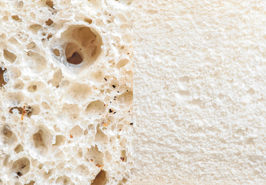 Sourdough Versus White Bread