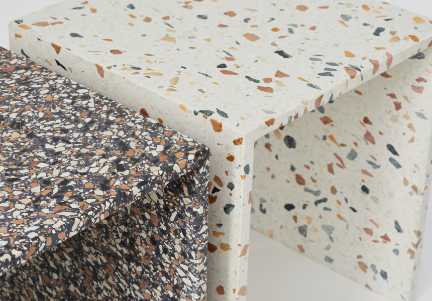 Italian Terrazzo Meets Melbourne-Made Furniture: Razzo Design Rides the