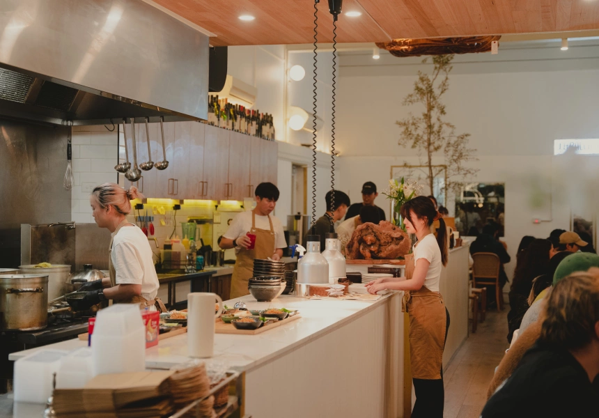 First Look: Watch Chefs Tend to Boiling Pots of Noodle Soup at CBD Thai Spot Khao