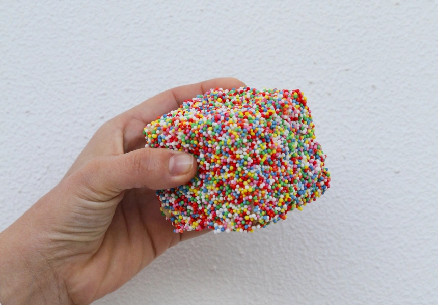 This One Thing: Jocelyn’s Provisions, Hundreds and Thousands Lamington