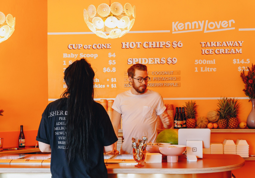 Now Open: Dip Hot Chips in Your Ice-Cream at Thornbury’s Kenny Lover