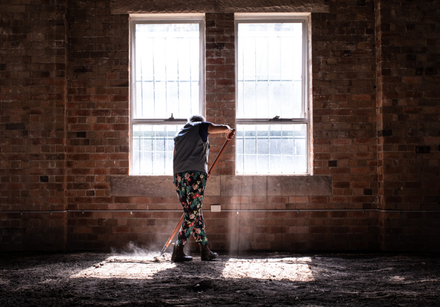 Kaldor Public Art Project 34: Asad Raza, Absorption, 2019. The Clothing Store, Carriageworks
