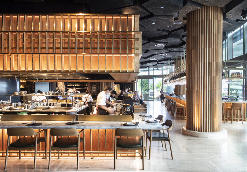 Woodcut – From the Duo Behind The Bridge Room – Has Opened in Crown Sydney (With Four Open Kitchens)