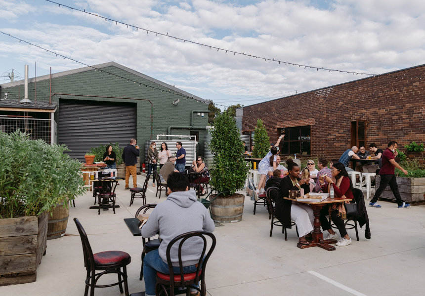 Urban Ground Is a Massive, All-in-One Food-Truck Park, Health-Food Cafe and Distillery in Mordialloc