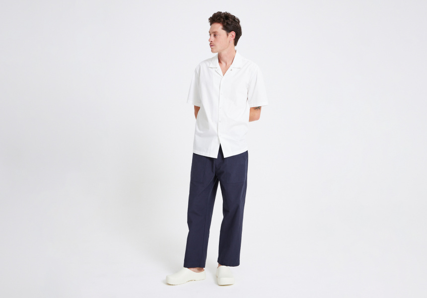 These Comfy Work Pants and CrispWhite Deli Shirts Will Have You Saying