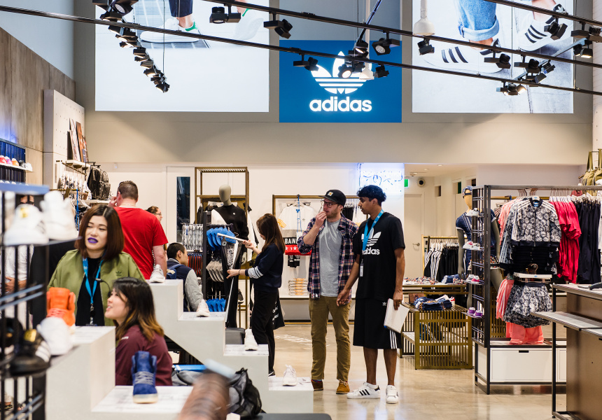 adidas shop rundle mall
