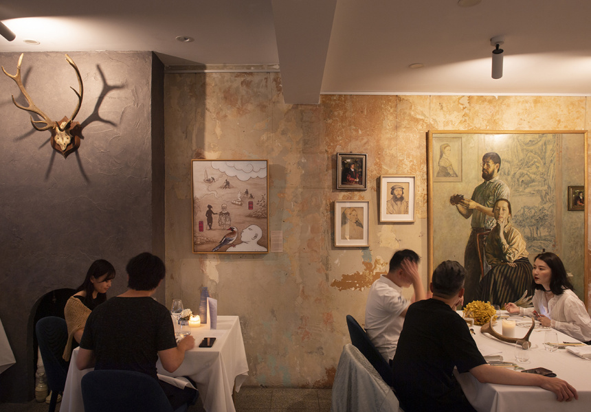 At 16-Seat Fine Diner Carte, in Glebe, Dine on an Eight-Course Degustation in a Charming Art-Lined Room