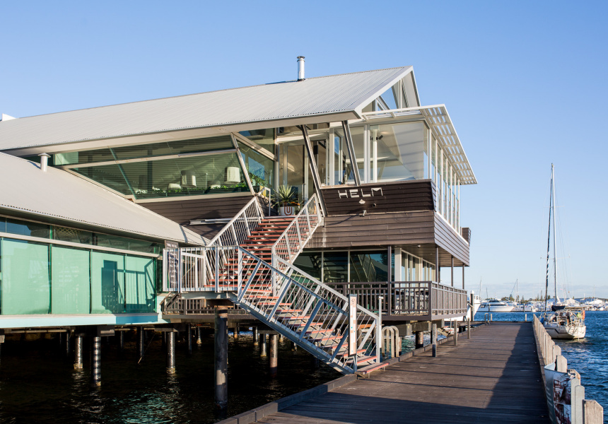 Helm Opens in Fremantle Fishing Boat Harbour