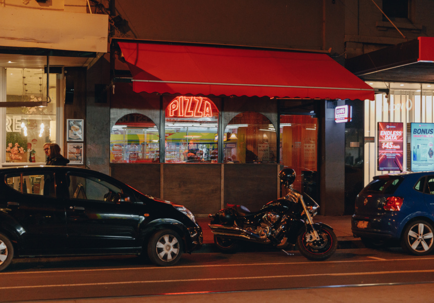 “Pizza in the Front, Party Out the Back” at Leo’s by the Slice