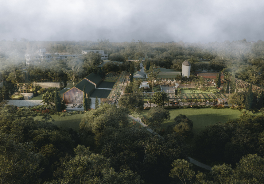 A render of Six Senses Burnham Beeches
