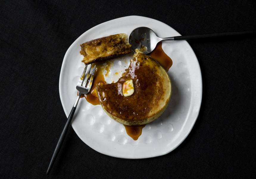 Recipe: Shannon Martinez’s “Fat-Arse” Soufflé Pancakes With Maple Syrup