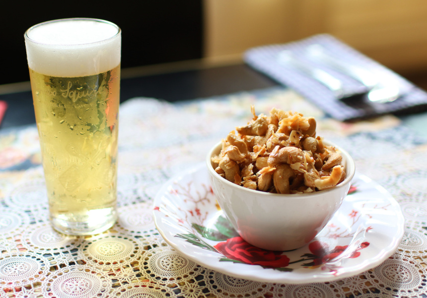 A Beer-Snack Recipe: Cookie’s Honey Cashews