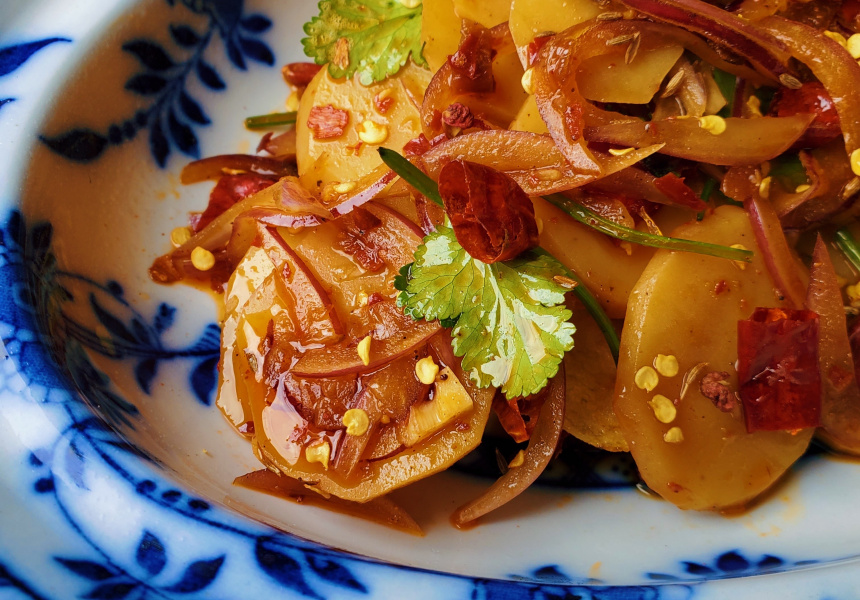 Recipe Rosheen Kaul’s SichuanStyle Cold Potato Salad