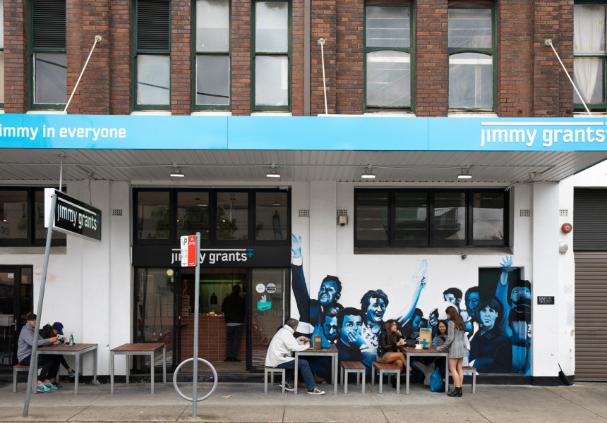 George Calombaris Opens Jimmy Grants in Newtown