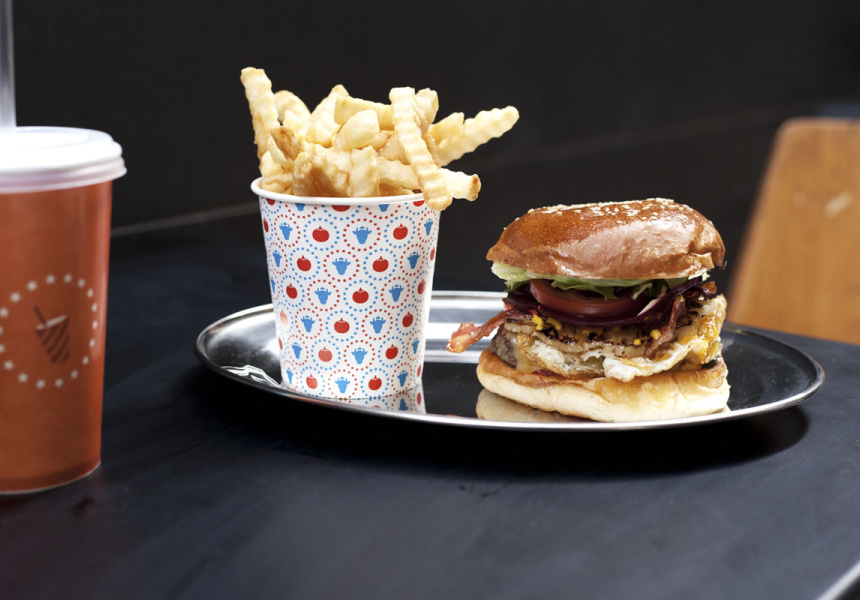 Huxtaburgers in the City