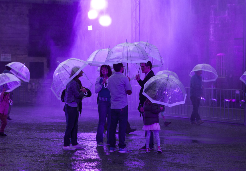 White Night 2014. Purple Rain.
