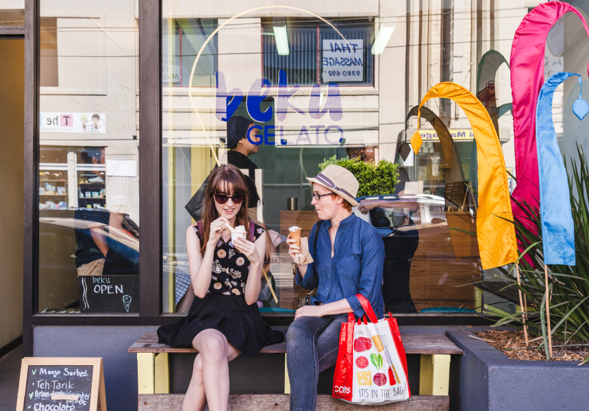 Beku Gelato Opens on Lygon Street