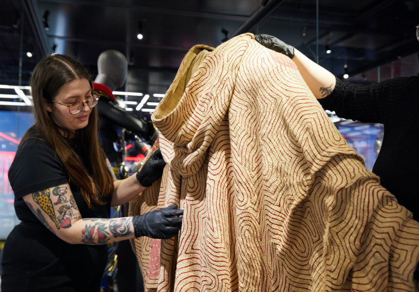 ACMI Exhibition, Thor Love and Thunder Costumes.

