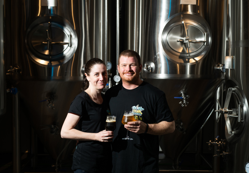 Gemma Sampson and Matt Moore, Bright Tank Brewing Co.
