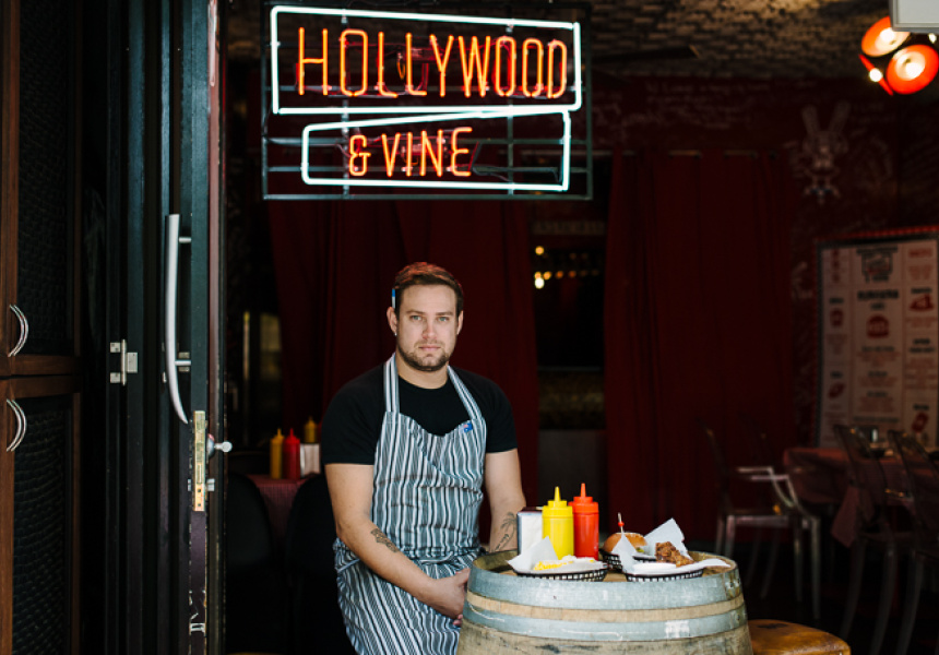 Pop-Up Burgers via Hollywood and Vine