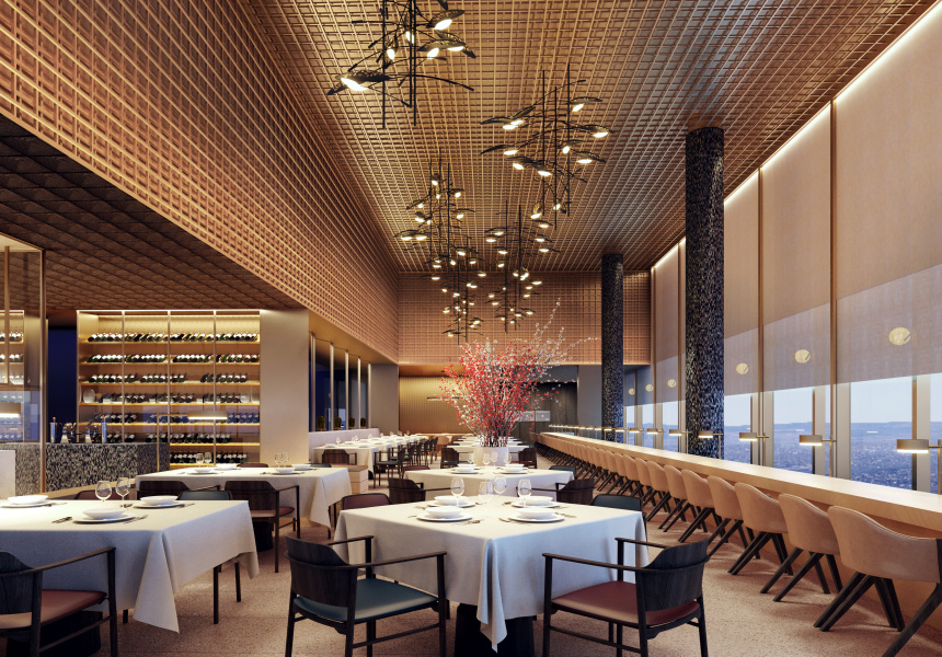 Coming Soon: Atria, a Swanky Restaurant 80 Storeys Up at Melbourne’s New Ritz-Carlton Hotel