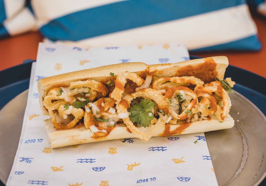Sandy Feet and Bathers Are Welcome at Ol’ Buoy, a New Beachside Kiosk Beneath Cottesloe’s Iconic Indiana Teahouse Building