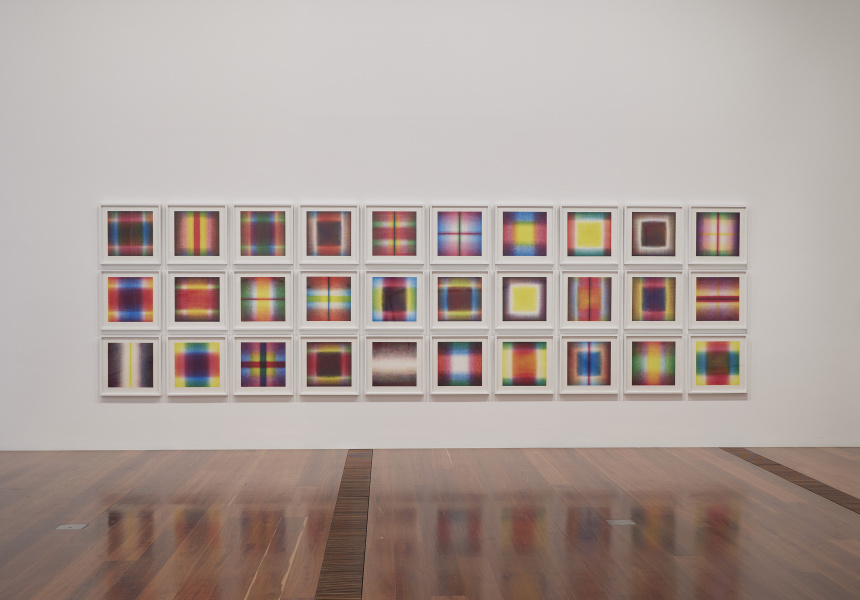Installation view of New Australian
Printmaking on display from 13 May
2022 – 11 September 2022 at the Ian
Potter Centre: NGV Australia,
Melbourne.
