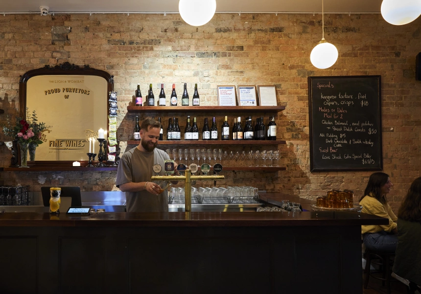 First Look: London Comes to St Kilda at New British-Australian Pub The Lion & Wombat