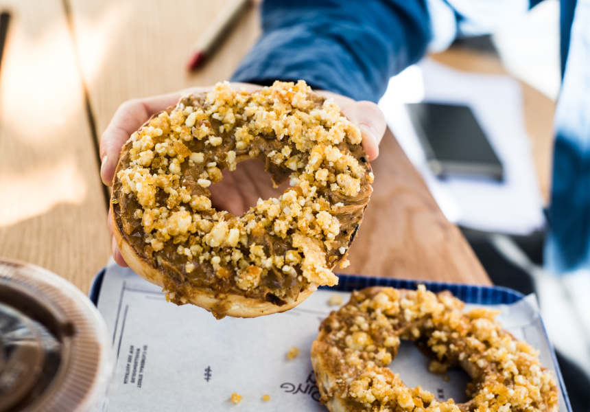 WoodFired Bagels in Woolloomooloo