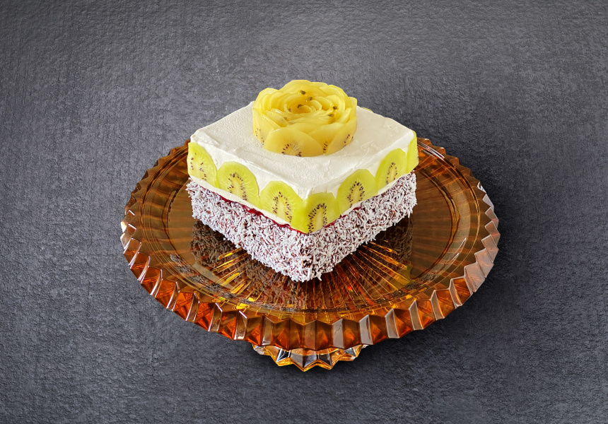 Attica’s New Dessert, “The Pavington”, Is an Aussie-New Zealand Hybrid That’s Half Lamington, Half Pavlova