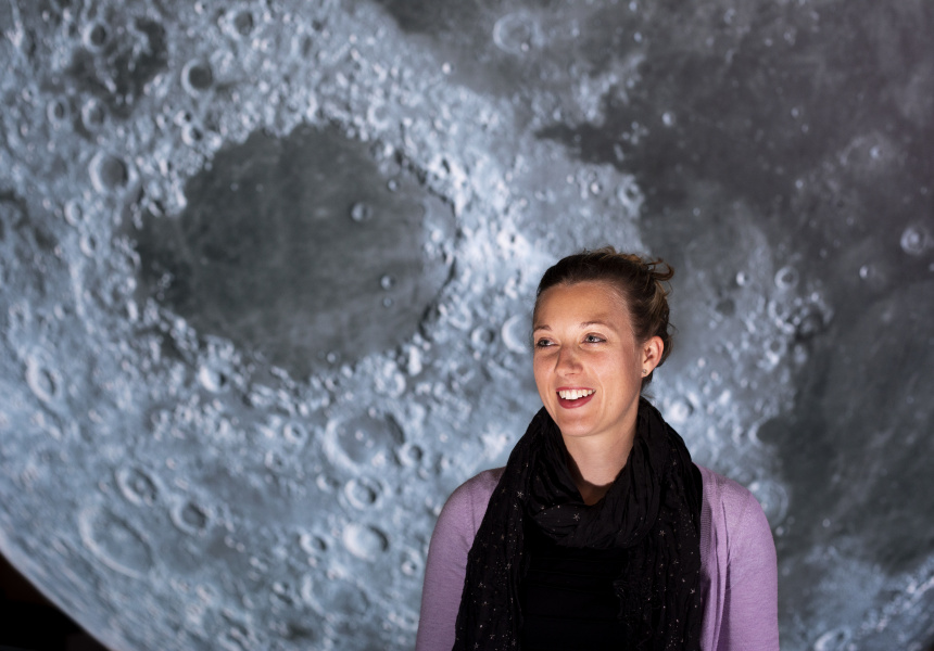 Astronomer Dr Sarah Reeves
