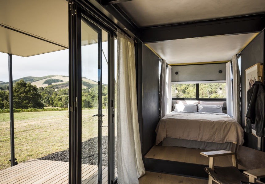 Sleep Among the Vines in a Luxury ShippingContainer Hotel That’s
