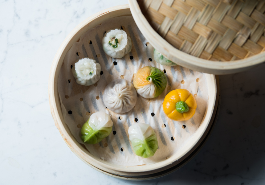 Dumplings at The Galeries