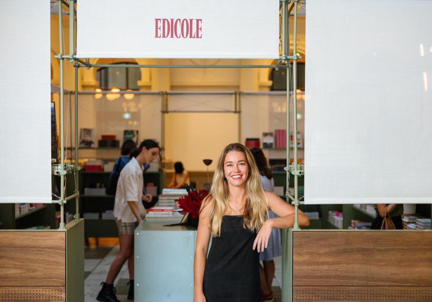 Explore a New Chapter of State Buildings With the Opening of Its Chic New Bookstore Edicole