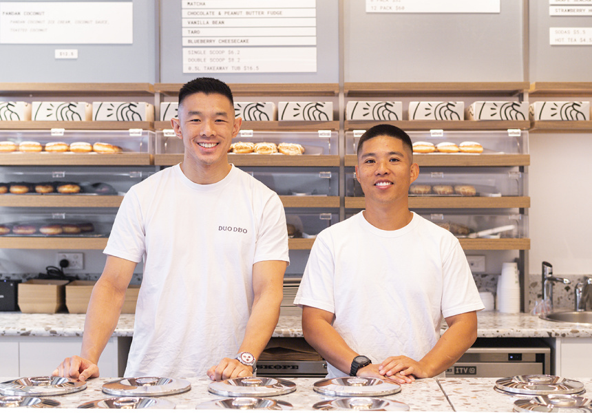 Deep-Fried Ice-Creamery and Gelato Shop Duo Duo Opens a Fancy New Flagship in Strathfield