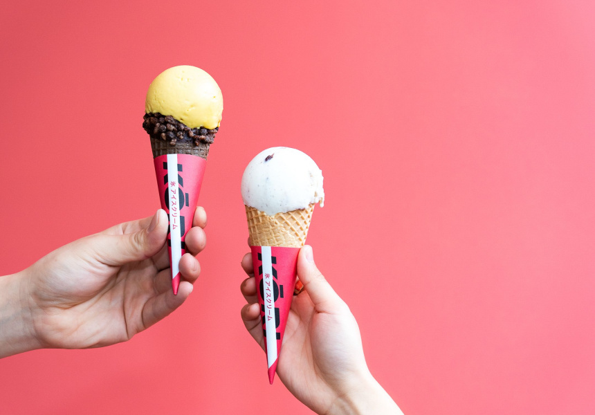 The Queue Speaks for Itself at the Japanese-Inspired Kōri, Hawthorn’s New Coral-Coloured Ice-Creamery