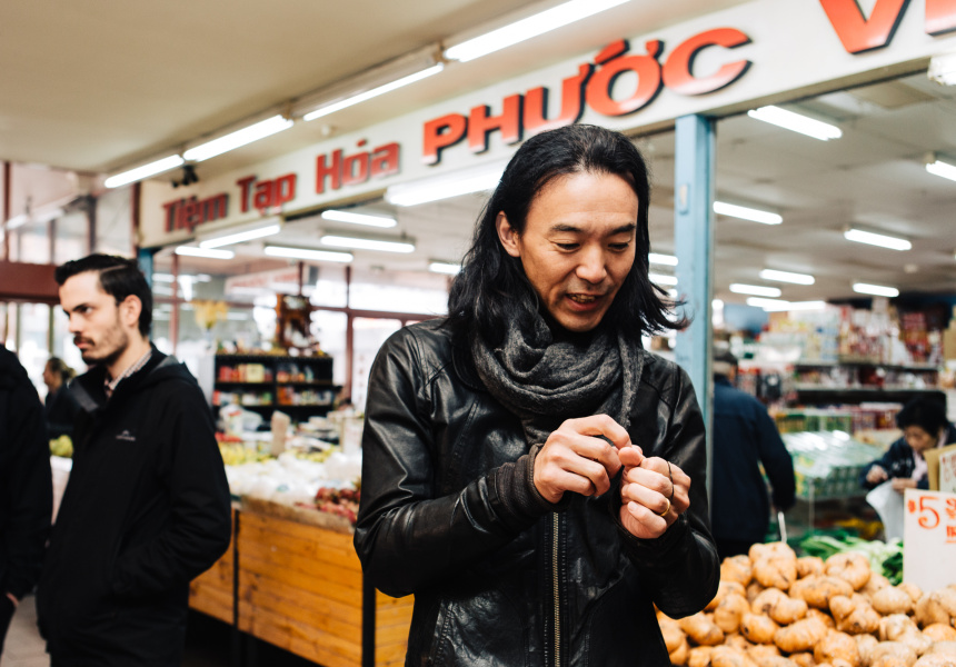 Following Junya Yamasaki Around Footscray Market 