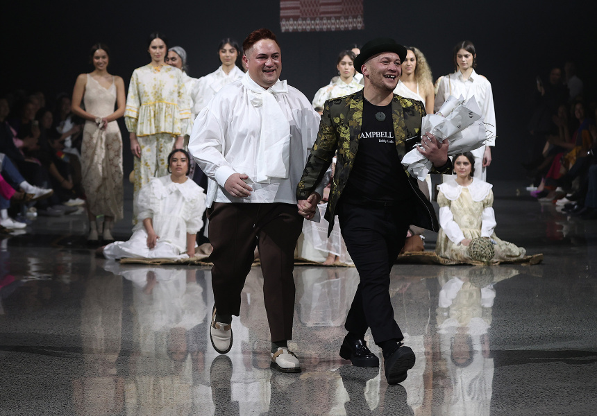 Five Minutes With: Designer Bobby Luke of Campbell Luke at New Zealand Fashion Week  Kahuria 2023