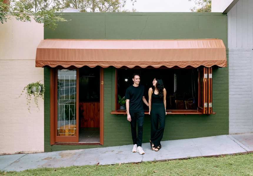 Left to right: Leaham Clayton and Joanne Jeoung
