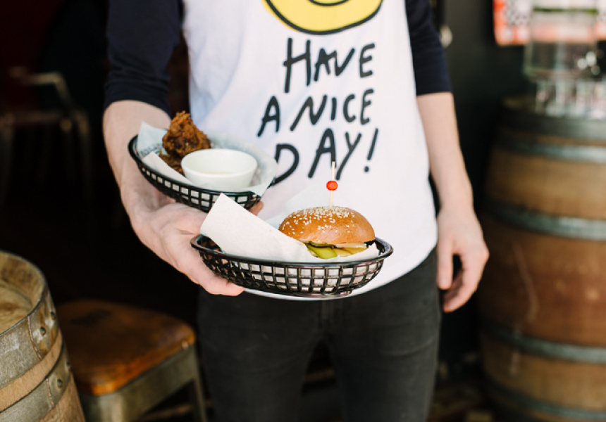 Pop-Up Burgers via Hollywood and Vine