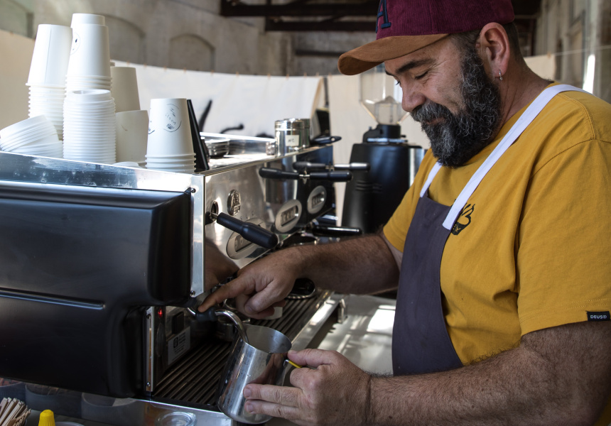 Wilson Coffee Is a Social Enterprise Cafe PopUp in a Surry Hills Laneway