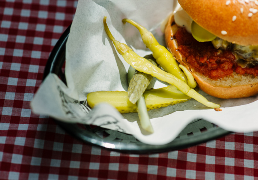 Pop-Up Burgers via Hollywood and Vine