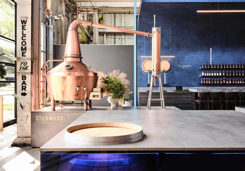 First Look: Starward Whisky’s Port Melbourne Distillery Gets a Glam Refresh