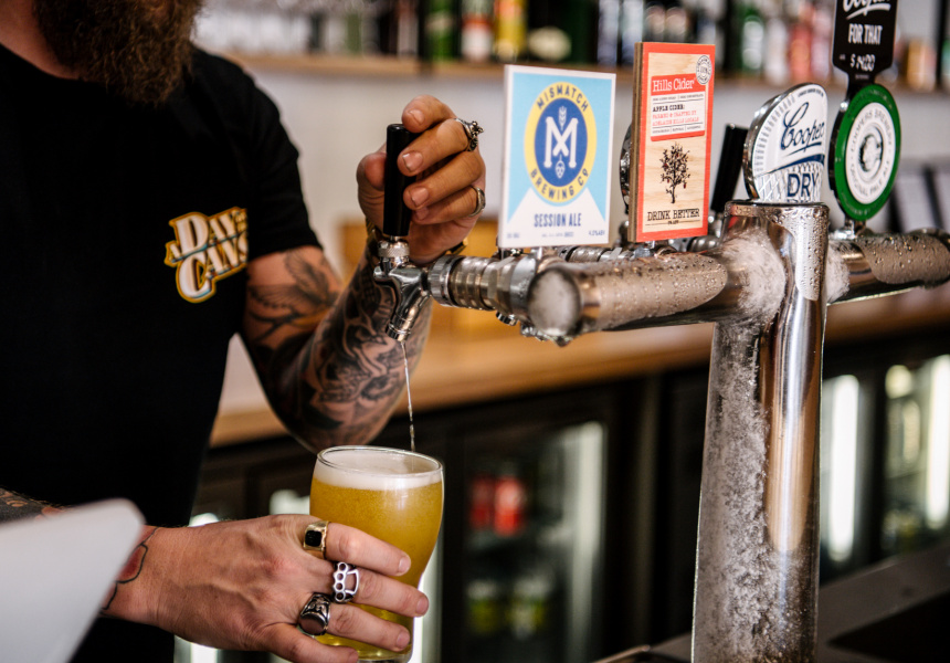 Craft Beers and Pizzateca at the "Evolved" Adelaide UniBar