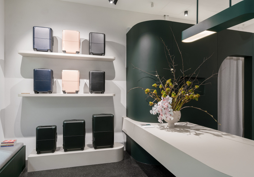 First Look Online Luggage Label July Opens Its First BricksandMortar