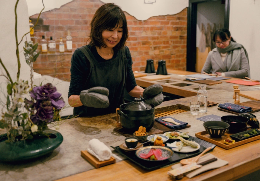 Zenka, a Four-Seat Japanese Restaurant, Opens in West Melbourne