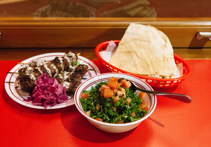 A Lebanese Snack Bar Reopens