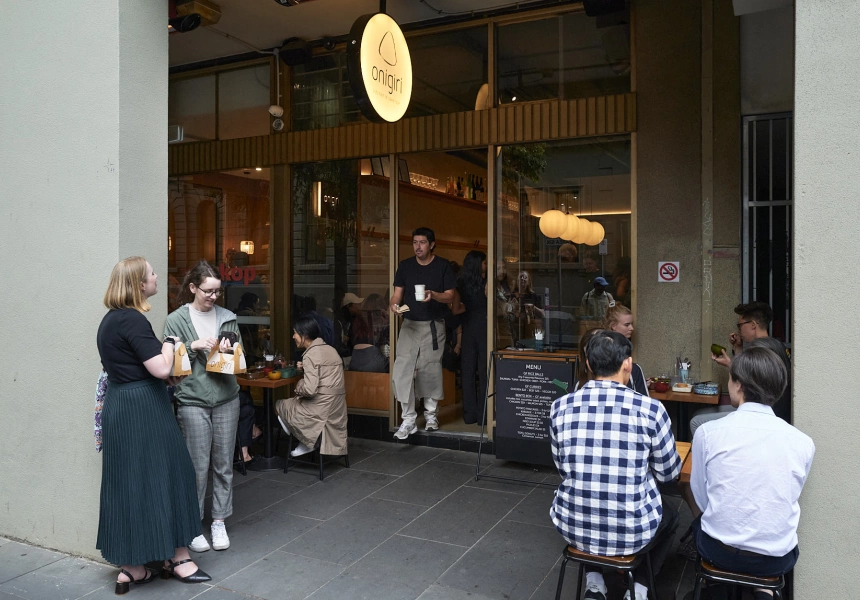 Now Open: It’s All About Rice Balls at Onigiri Kitchen and Sake Bar on Little Collins Street