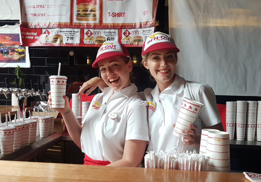 In-N-Out in Perth earlier this year
