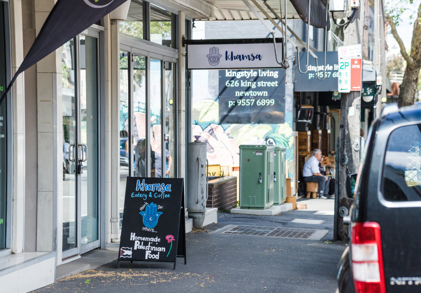 Khamsa Cafe Brings Traditional Palestinian Cuisine to Newtown’s Vegan Hub